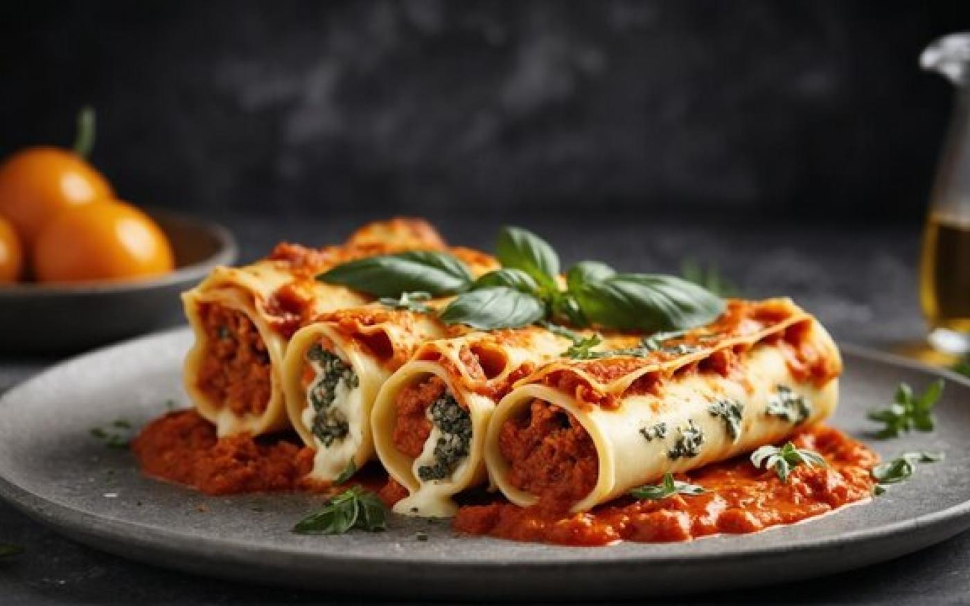 Cannelloni alla Fiorentina