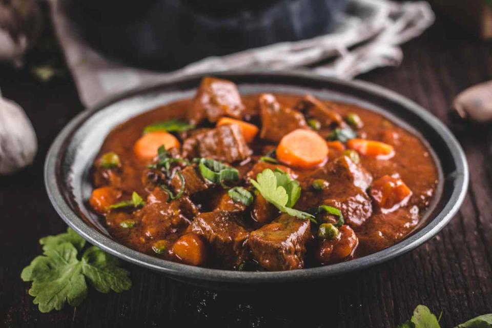 Goulash met stoofvlees van Couvert