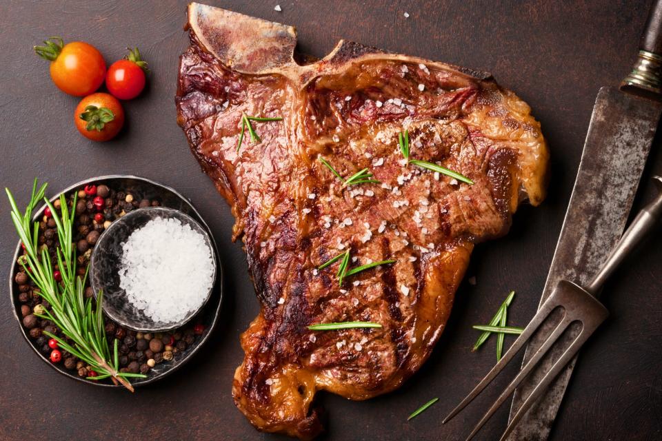 T-bone steak