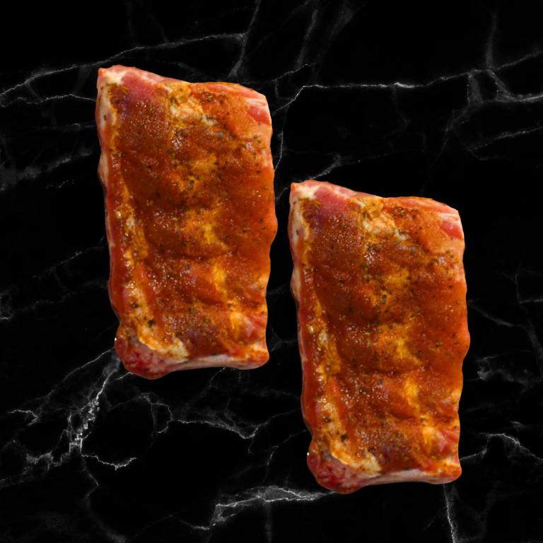 BBQ varkensribben