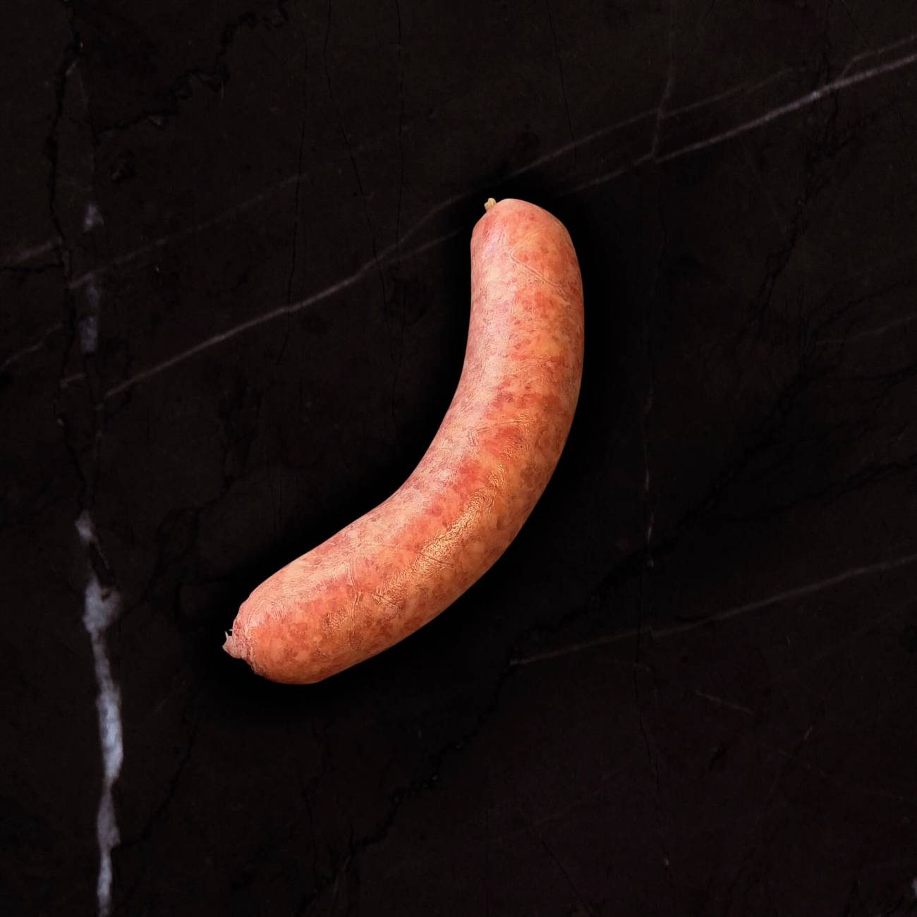 Saucisson de porc couvert