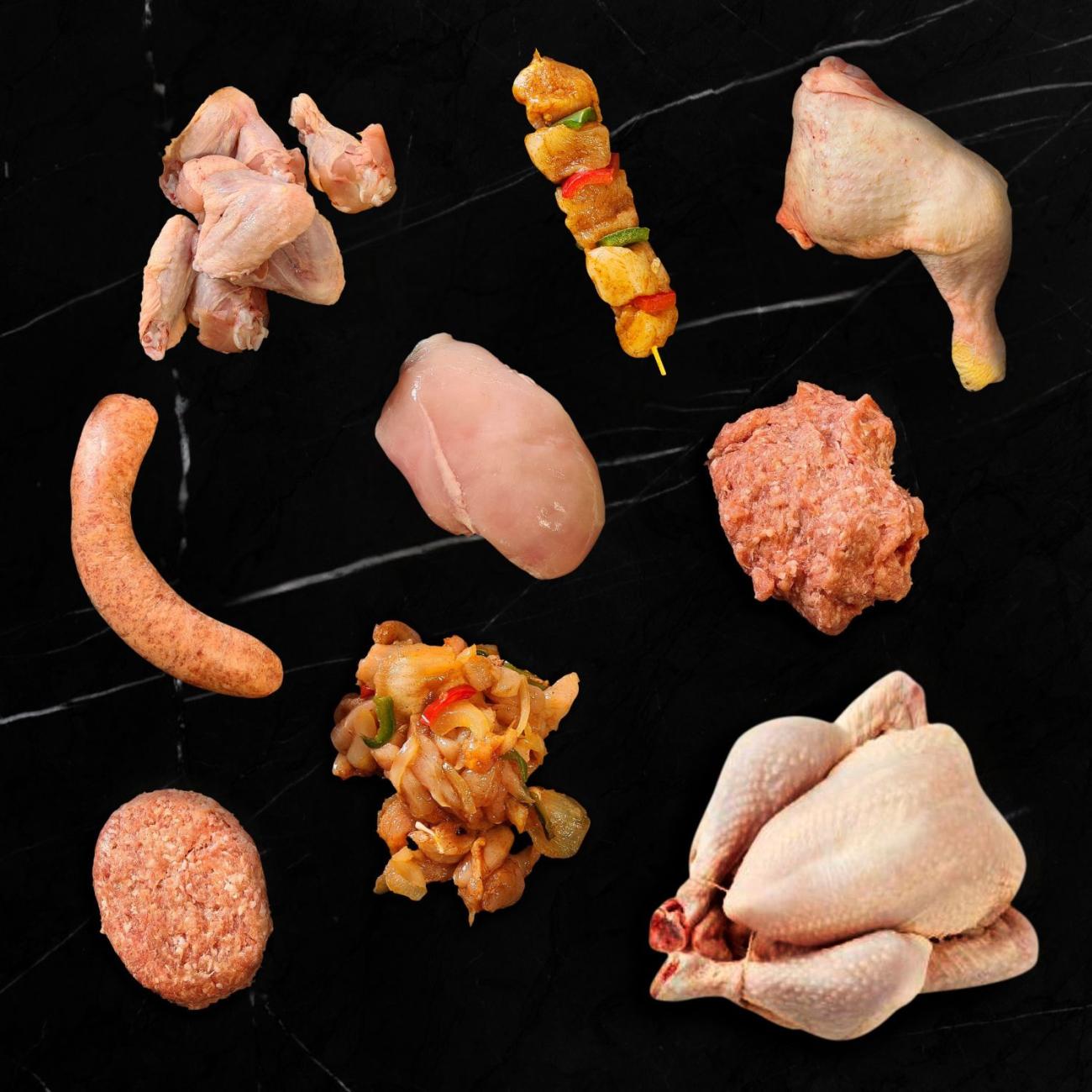 Overzicht Polderkip pakket Couvert